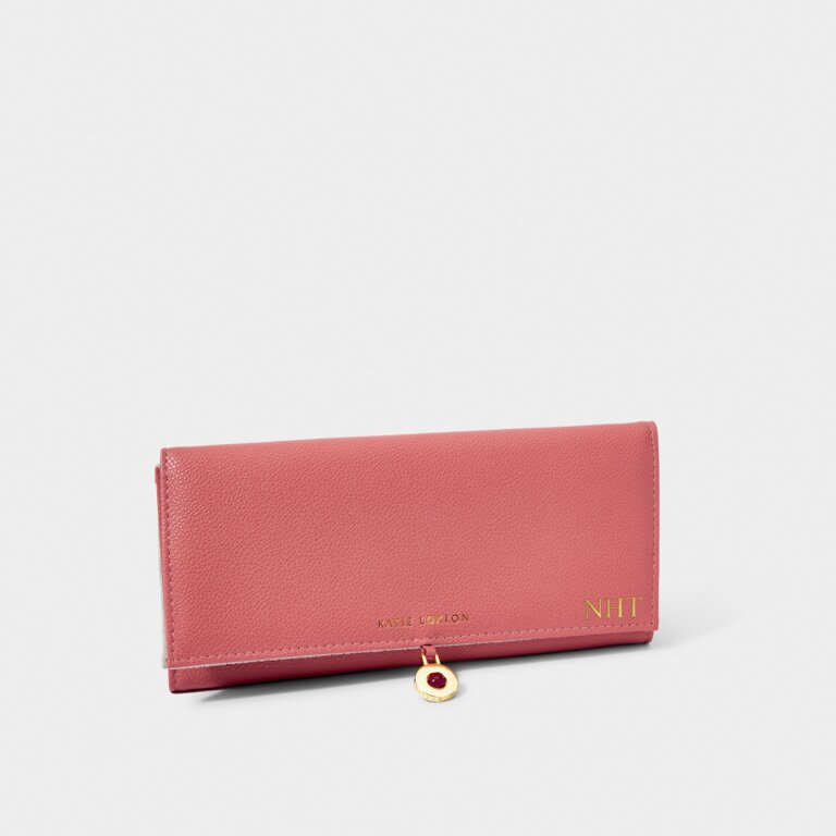 Katie Loxton Birthstone Jewellery Roll January Terracotta