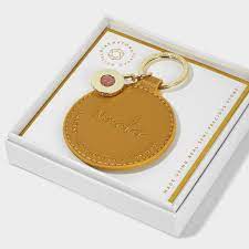Katie Loxton Birthstone Keyring November Ochre