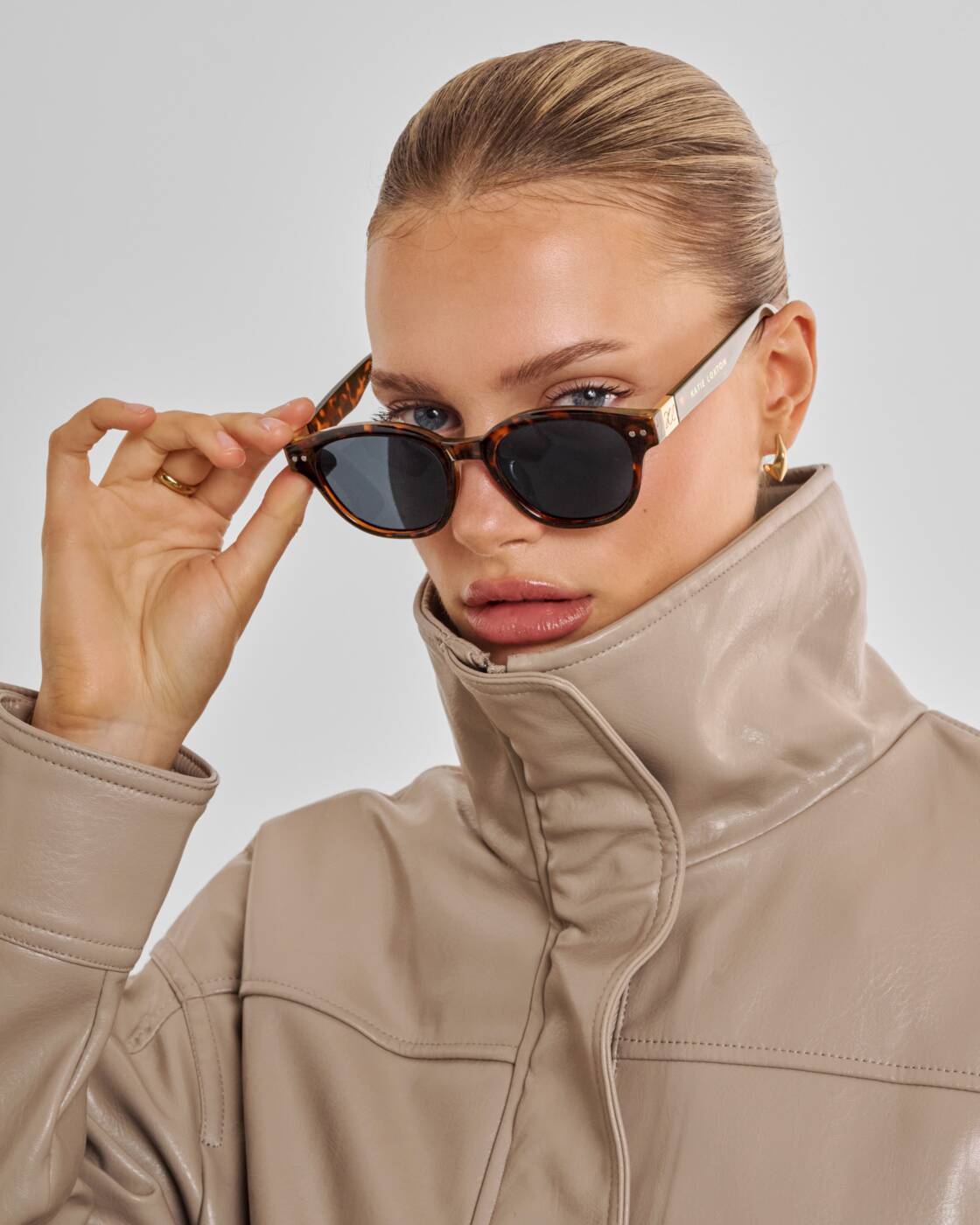 Katie Loxton Bologna Sunglasses Dark Tortoiseshell