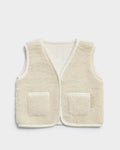 Katie Loxton Baby Borg Gilet Off White