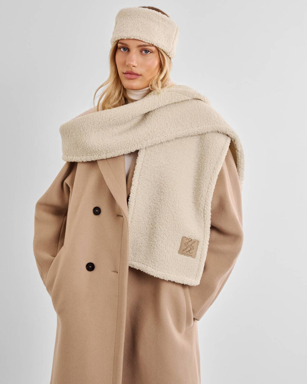 Katie Loxton Borg Scarf Cream
