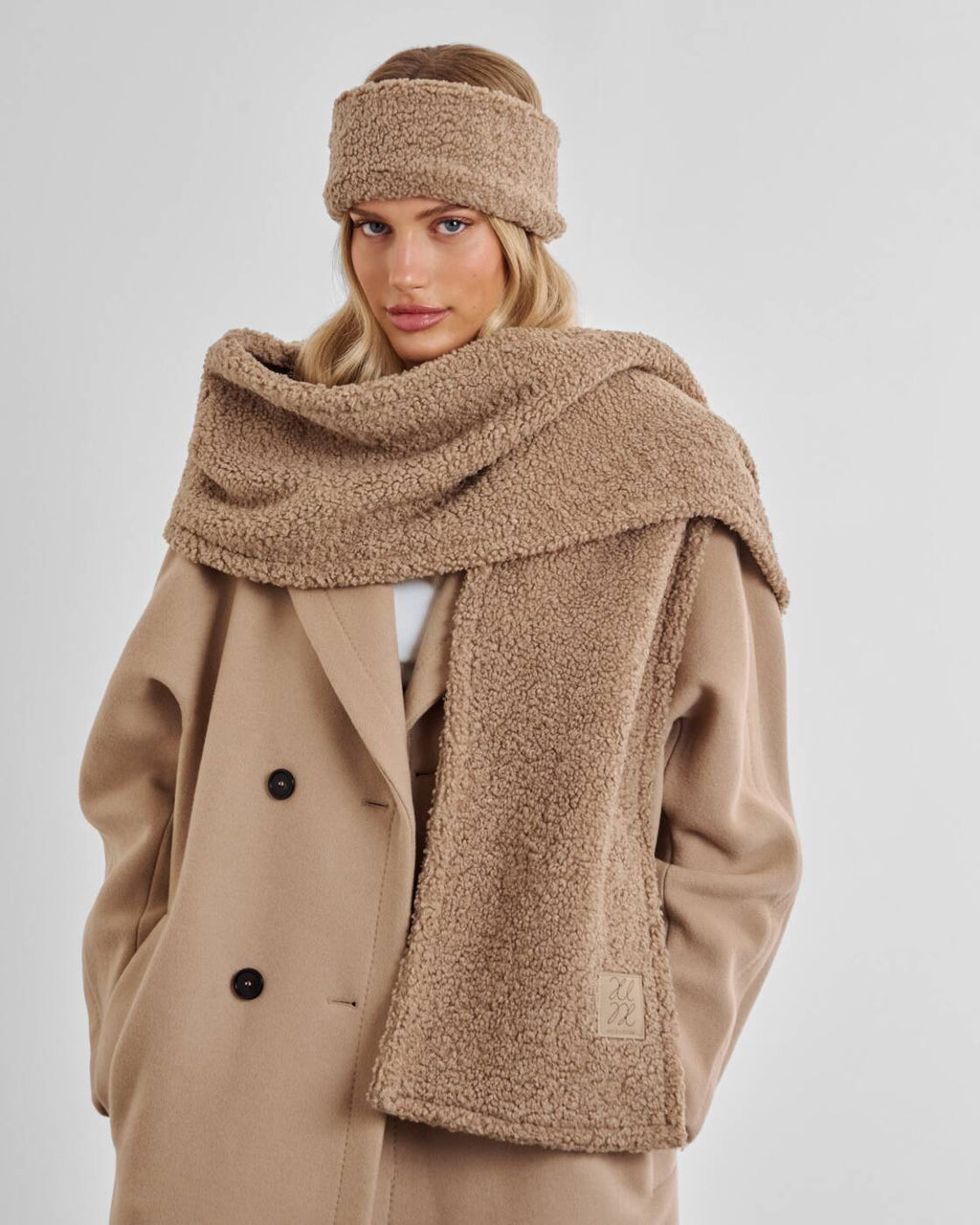 Katie Loxton Borg Scarf Tan