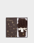 Katie Loxton Boxed Soft Knit Gloves Chocolate