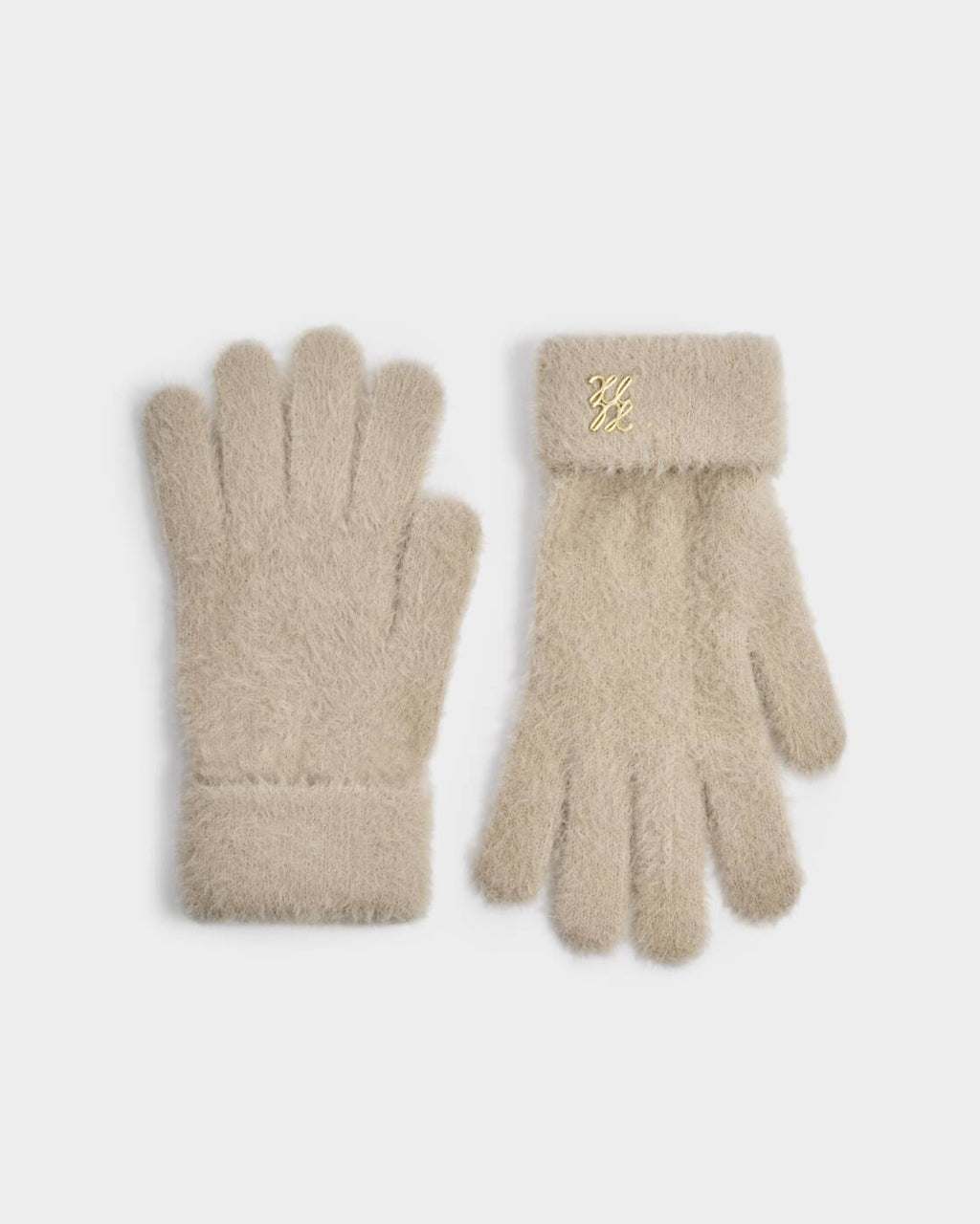 Katie Loxton Boxed Soft Knit Gloves Taupe