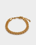 Katie Loxton Braid Chain Bracelet Gold Coated