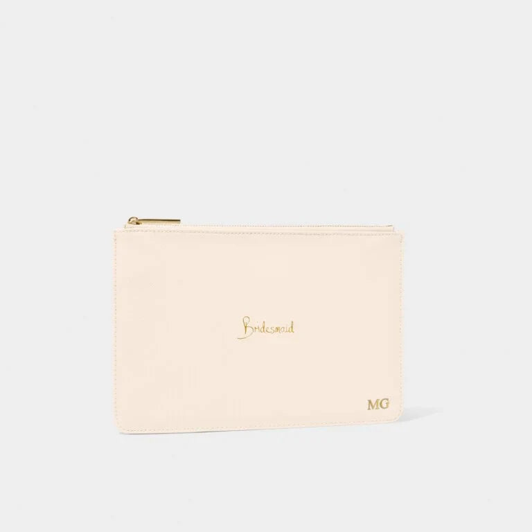 Katie Loxton Bridal Perfect Pouch Bridesmaid Eggshell