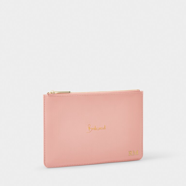 Katie Loxton Bridal Perfect Pouch Bridesmaid Rose Pink