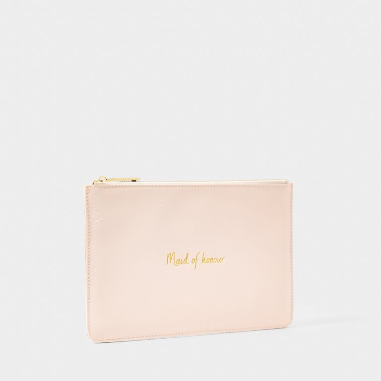 Katie Loxton Bridal Perfect Pouch Maid Of Honour Blossom Pink