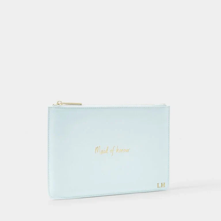 Katie Loxton Bridal Perfect Pouch Maid Of Honour Powder Blue