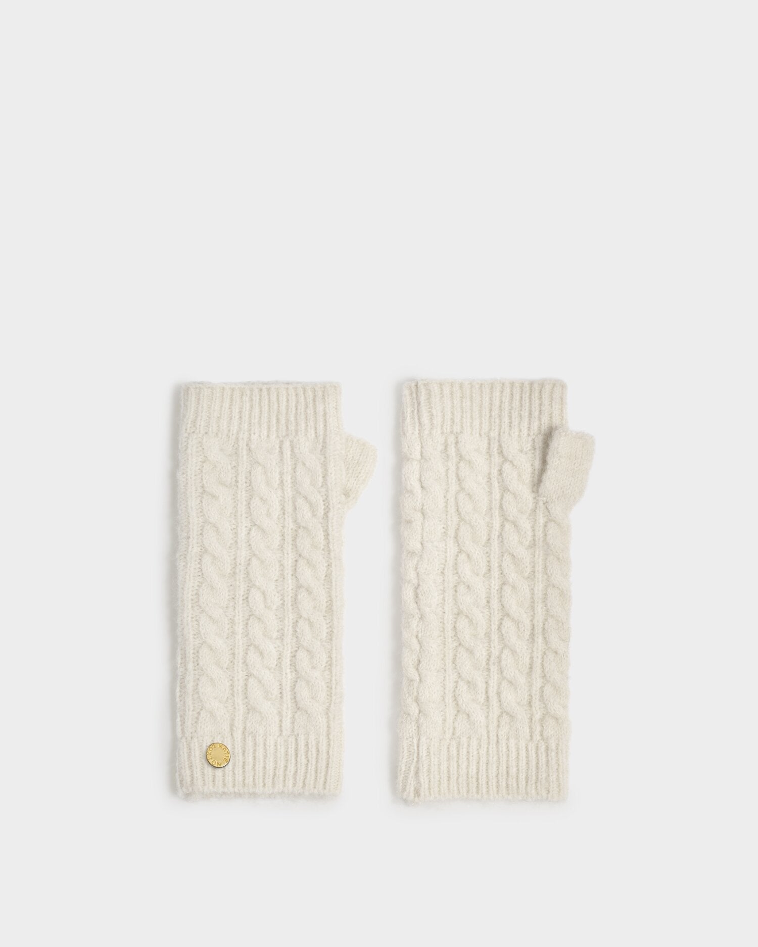 Katie Loxton Cable Knit Handwarmer Creme