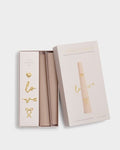 Katie Loxton Candle Charm Gift Set Love Pink