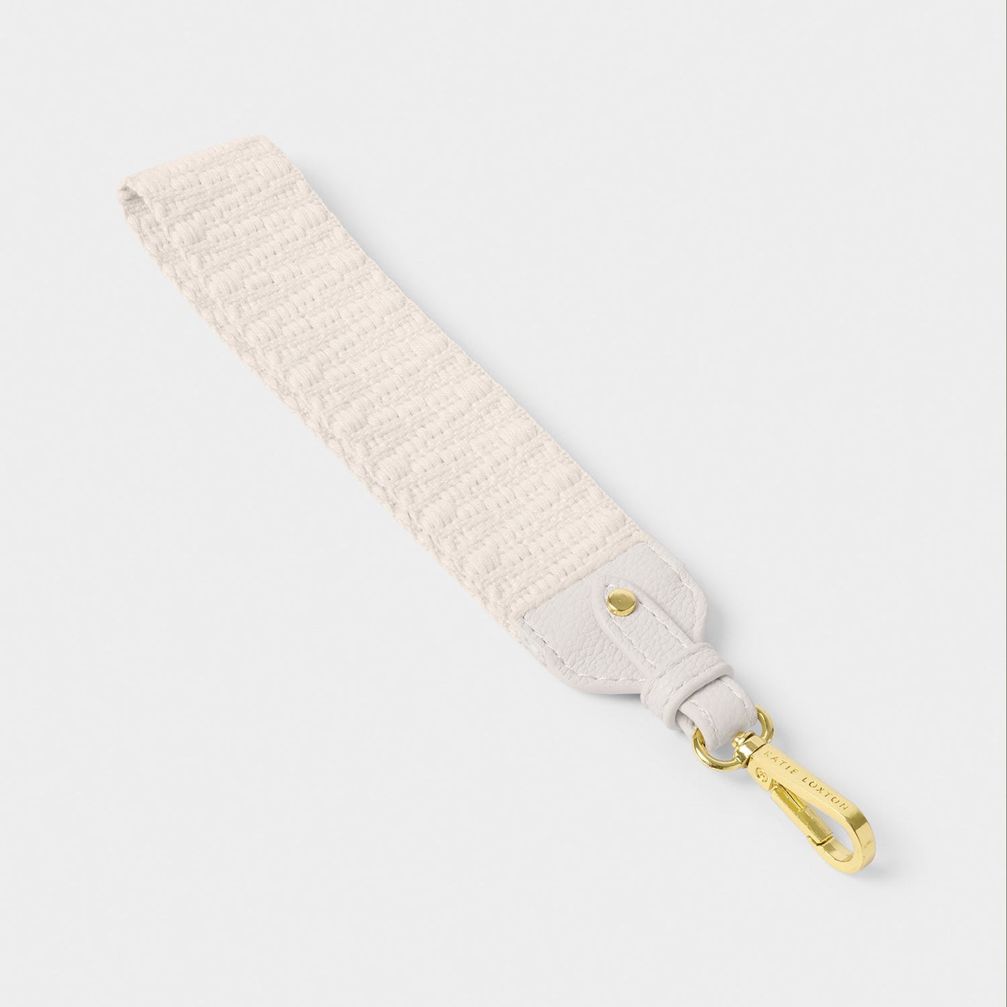 Katie Loxton Canvas Strap Ecru Zig Zag