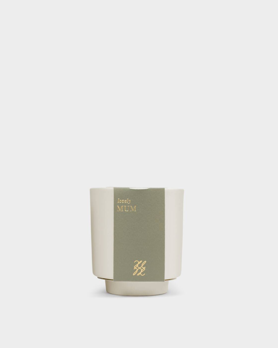 Katie Loxton Ceramic Sentiment Candle Lovely Mum Fresh Fig And Wild Freesia
