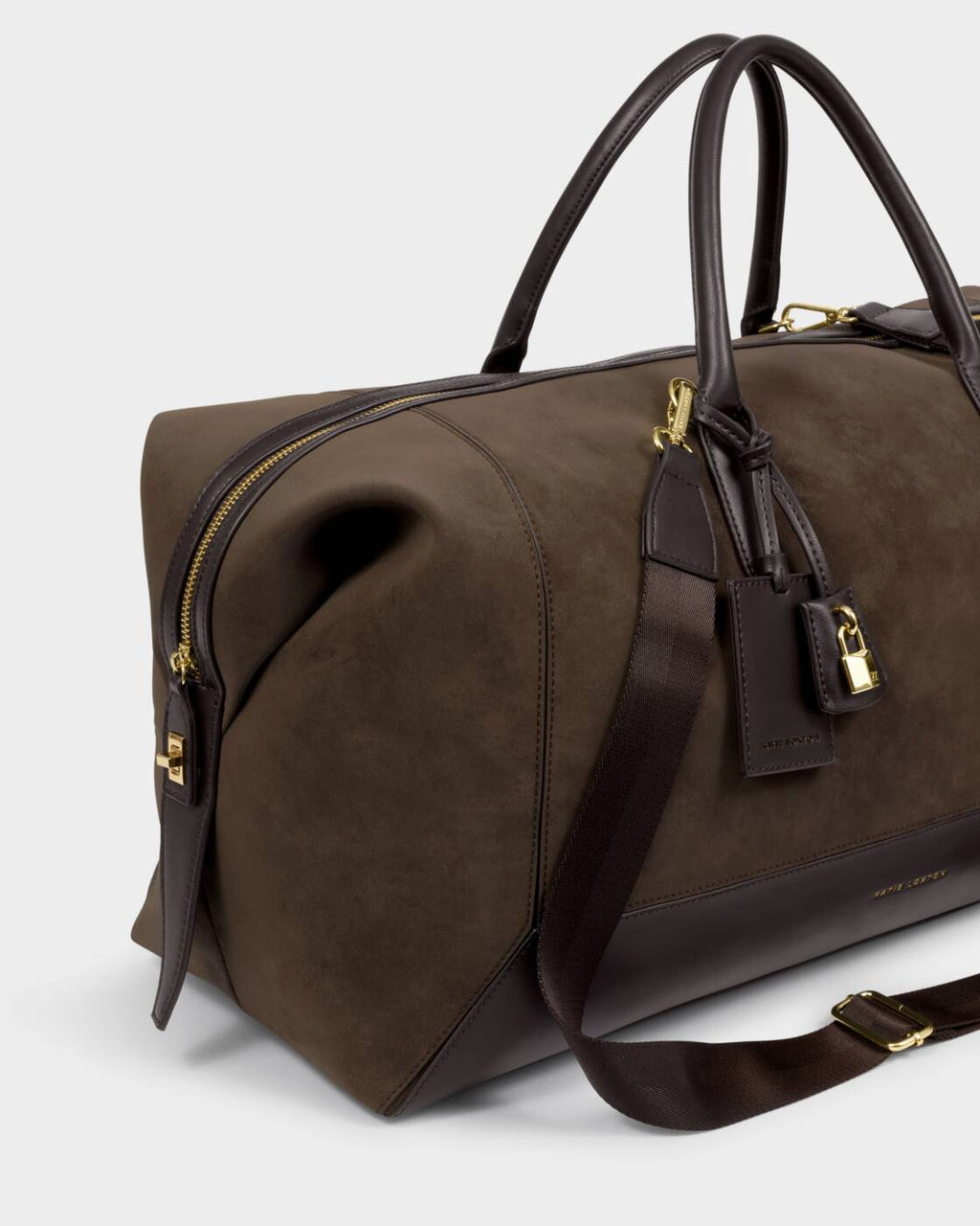 Katie Loxton Charlbury Weekend Bag Bitter Chocolate Suedette Bitter Chocolate