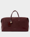 Katie Loxton Charlbury Weekend Bag Cherry Suedette Cherry Patent Crackle