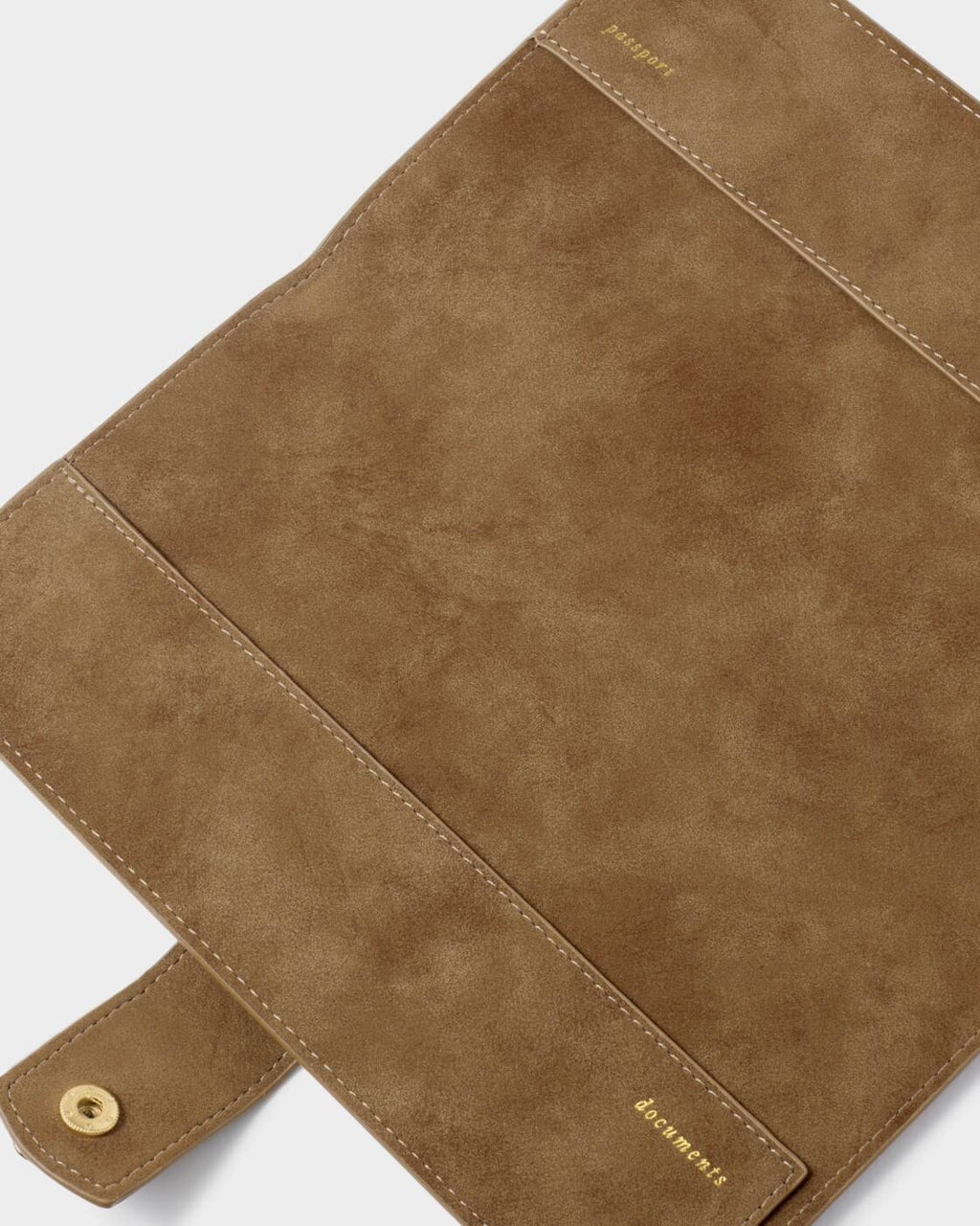 Katie Loxton Charlbury Travel Wallet Caramel Suedette