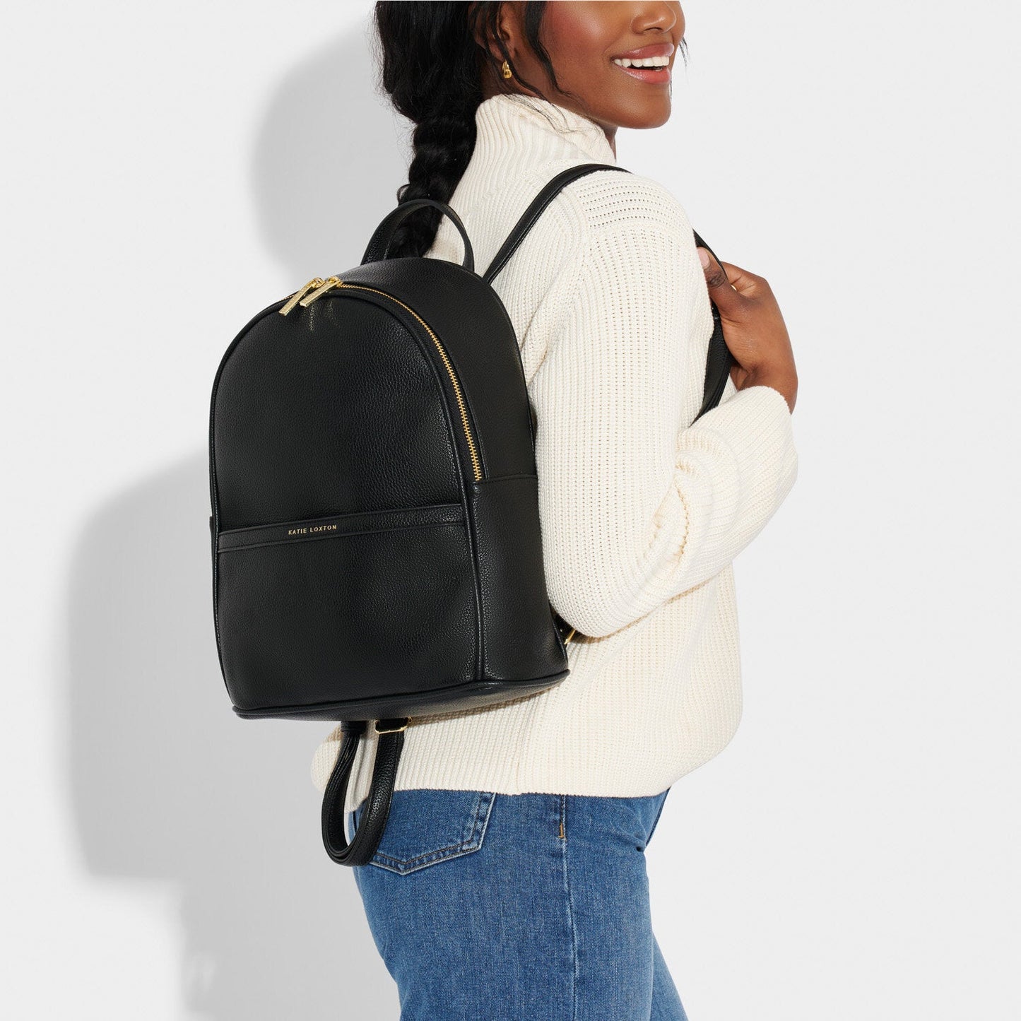 Katie Loxton Cleo Large Backpack Black
