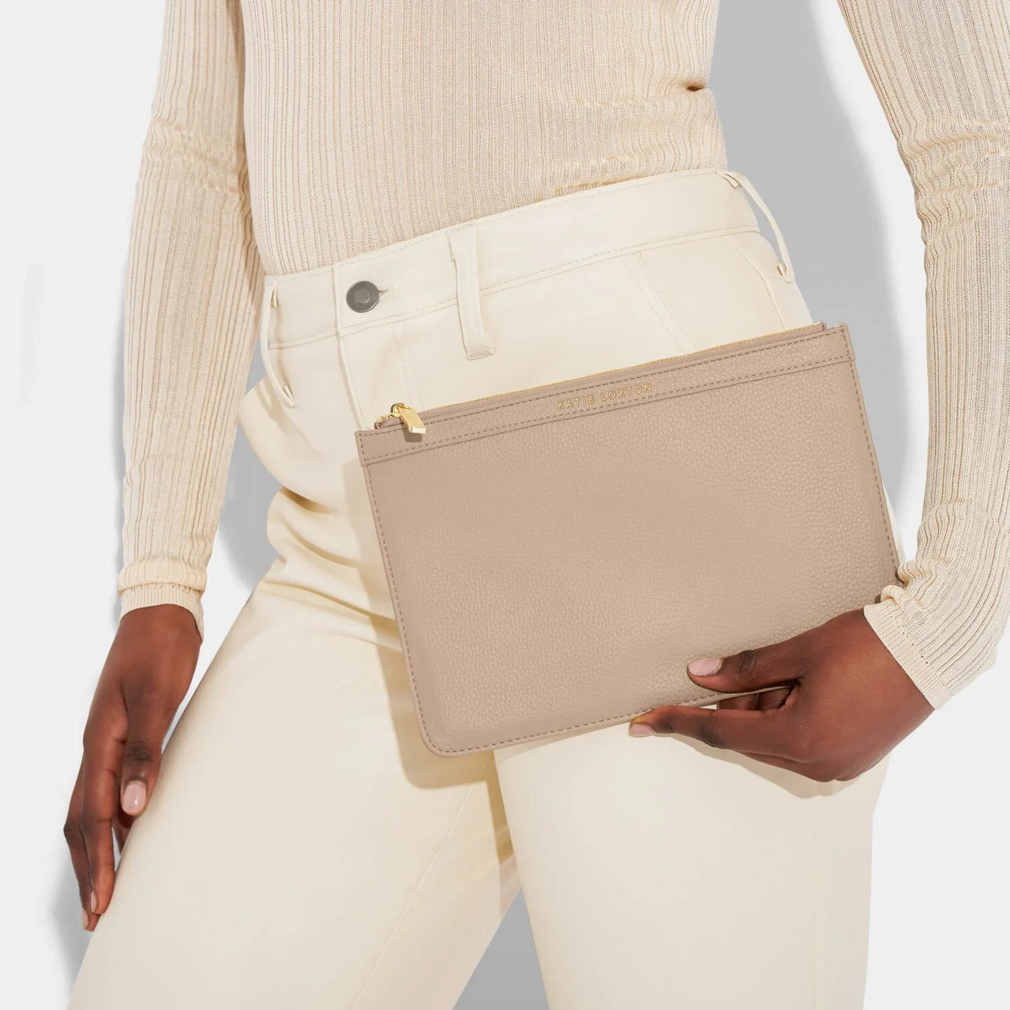 Katie Loxton Cleo Pouch Soft Tan