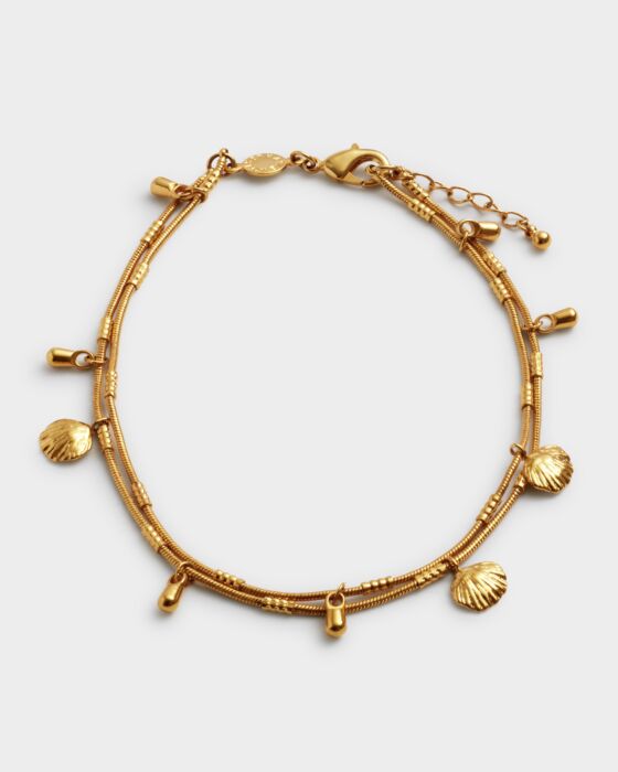 Katie Loxton Cochellia Anklet Gold Coated