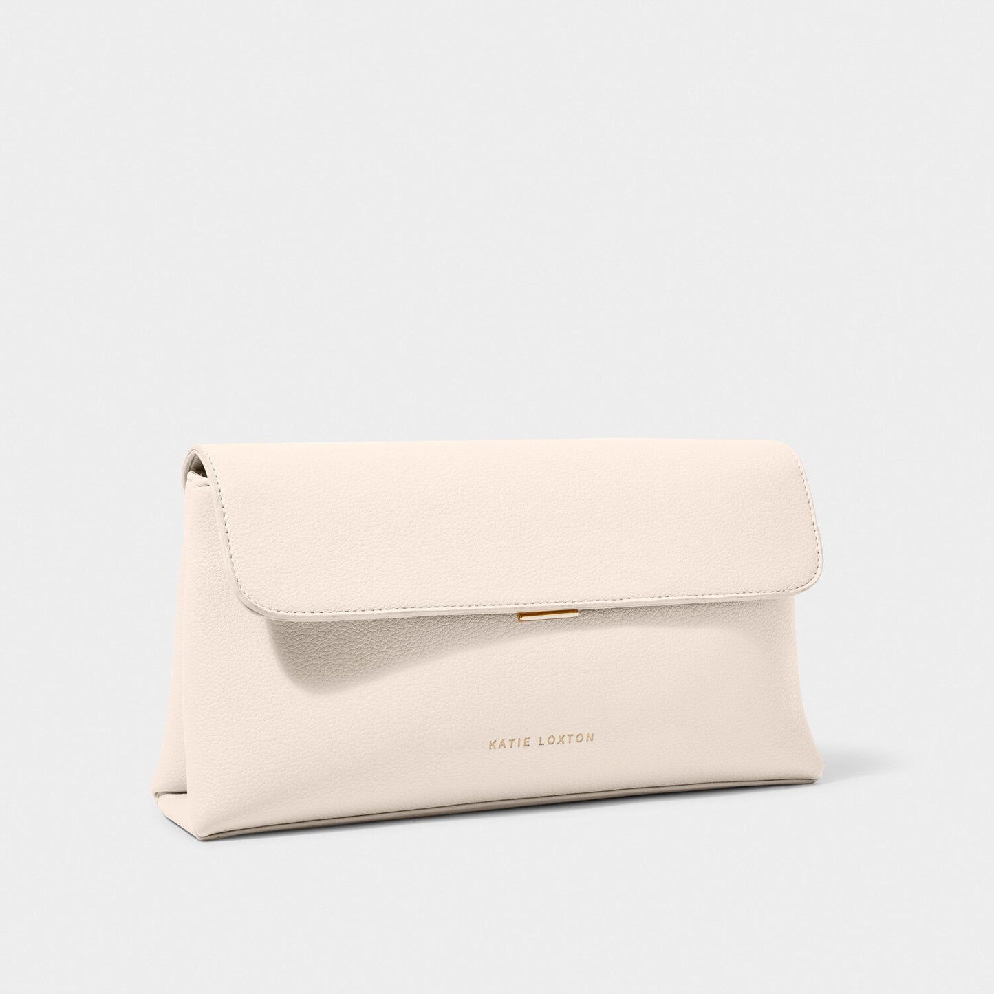 Katie Loxton Demi Clutch Bag Eggshell
