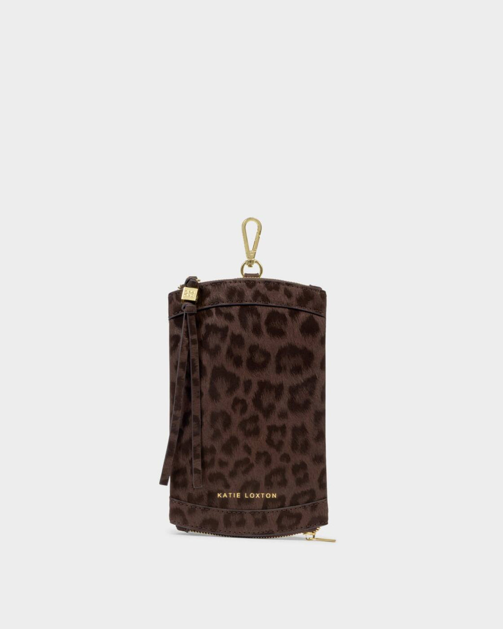Katie Loxton Duo Sunglasses Case Chocolate Leopard