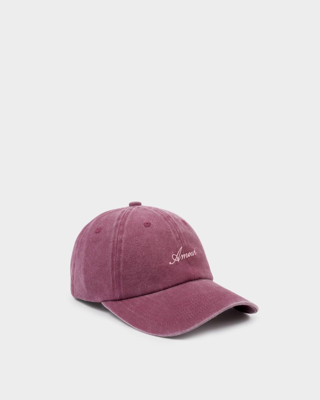 Katie Loxton Embroidered Cap Amour Red One Size