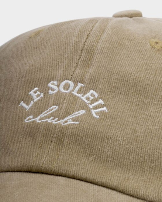 Katie Loxton Embroidered Cap Le Soleil Taupe One Size