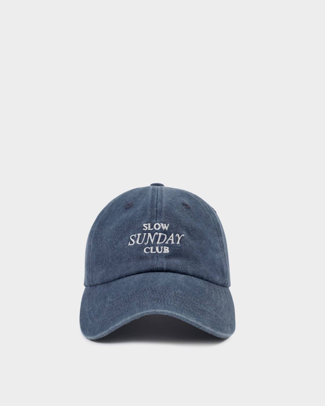 Katie Loxton Embroidered Cap Slow Sunday Club Navy One Size
