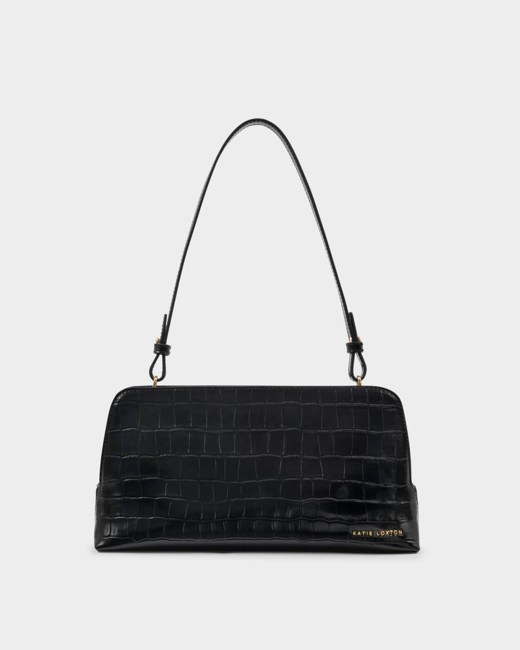 Katie Loxton Estelle Multiway Bag Black Faux Croc