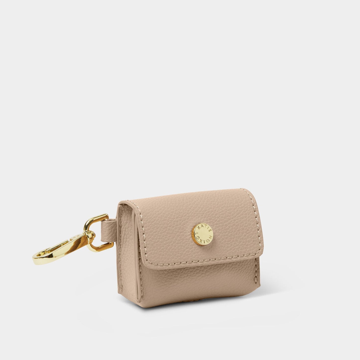 Katie Loxton Evie Clip On Airpod Case Soft Tan