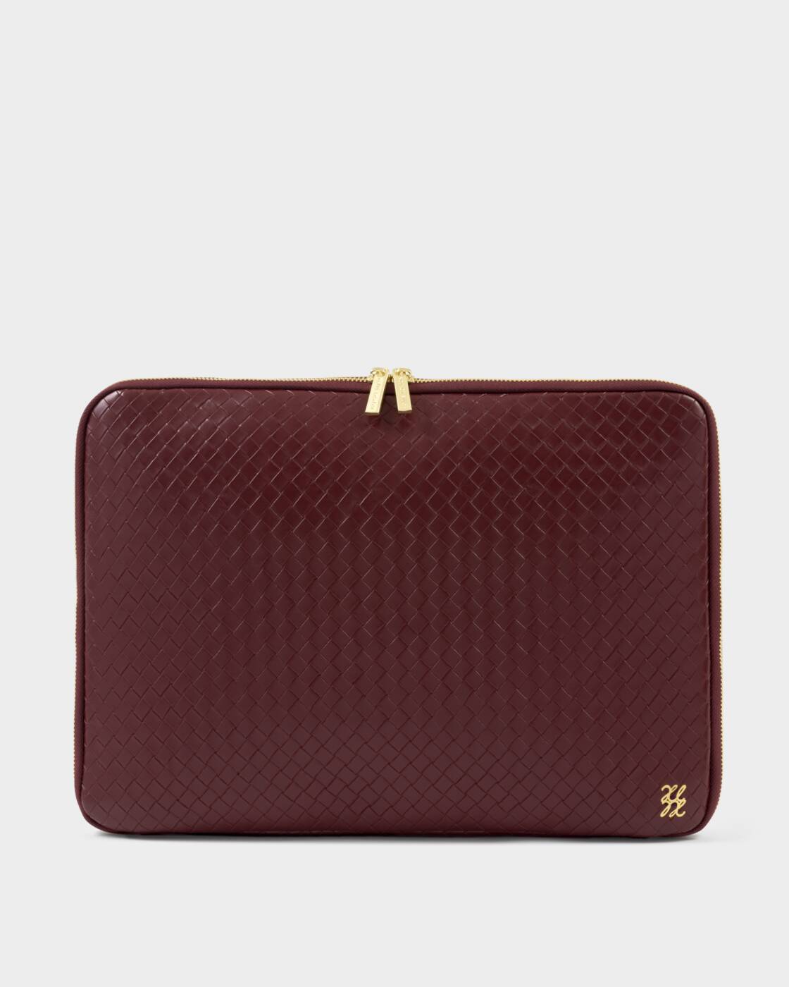 Katie Loxton Folio Laptop Case Cherry Woven