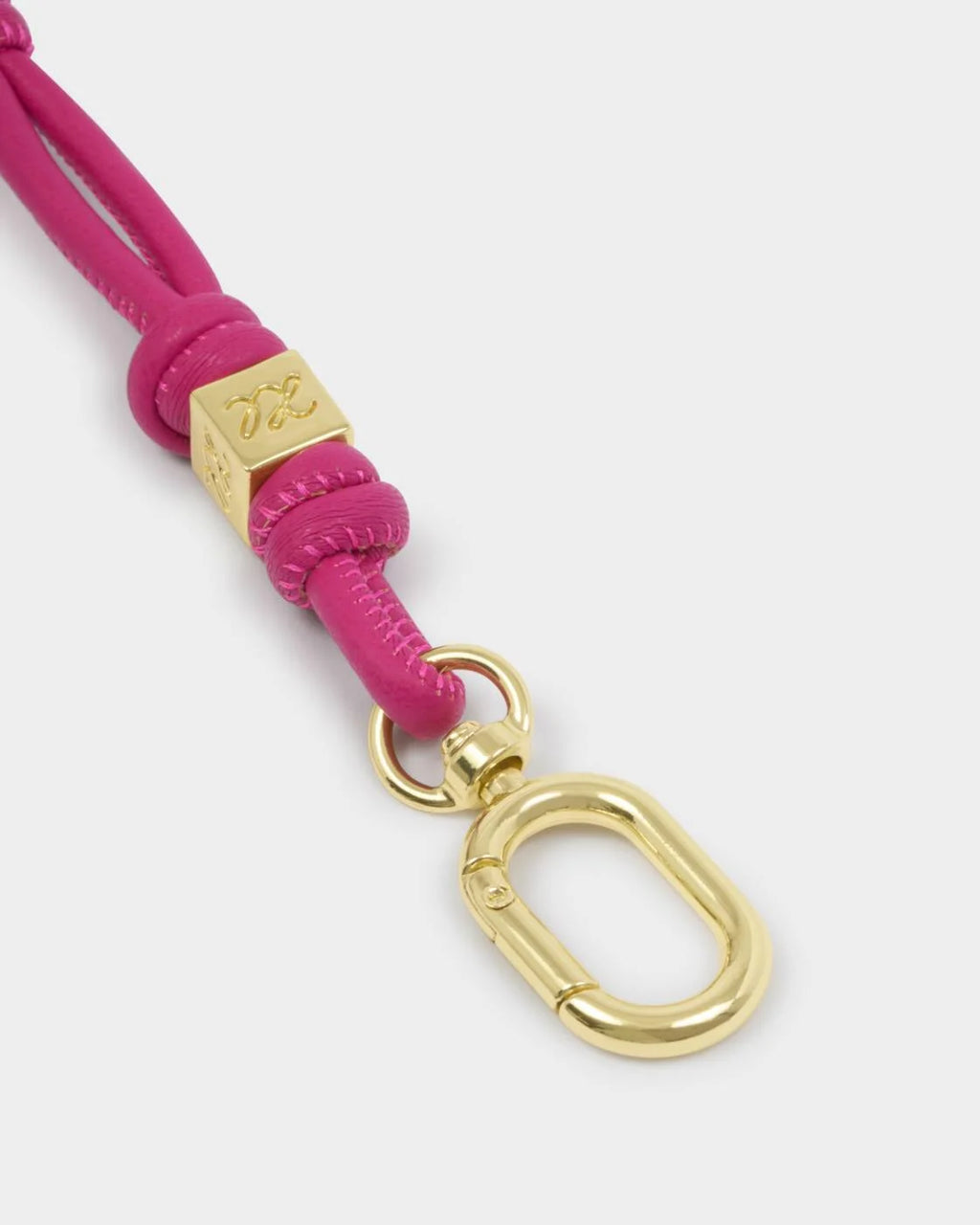 Katie Loxton Gia Charm Keyring Fuchsia
