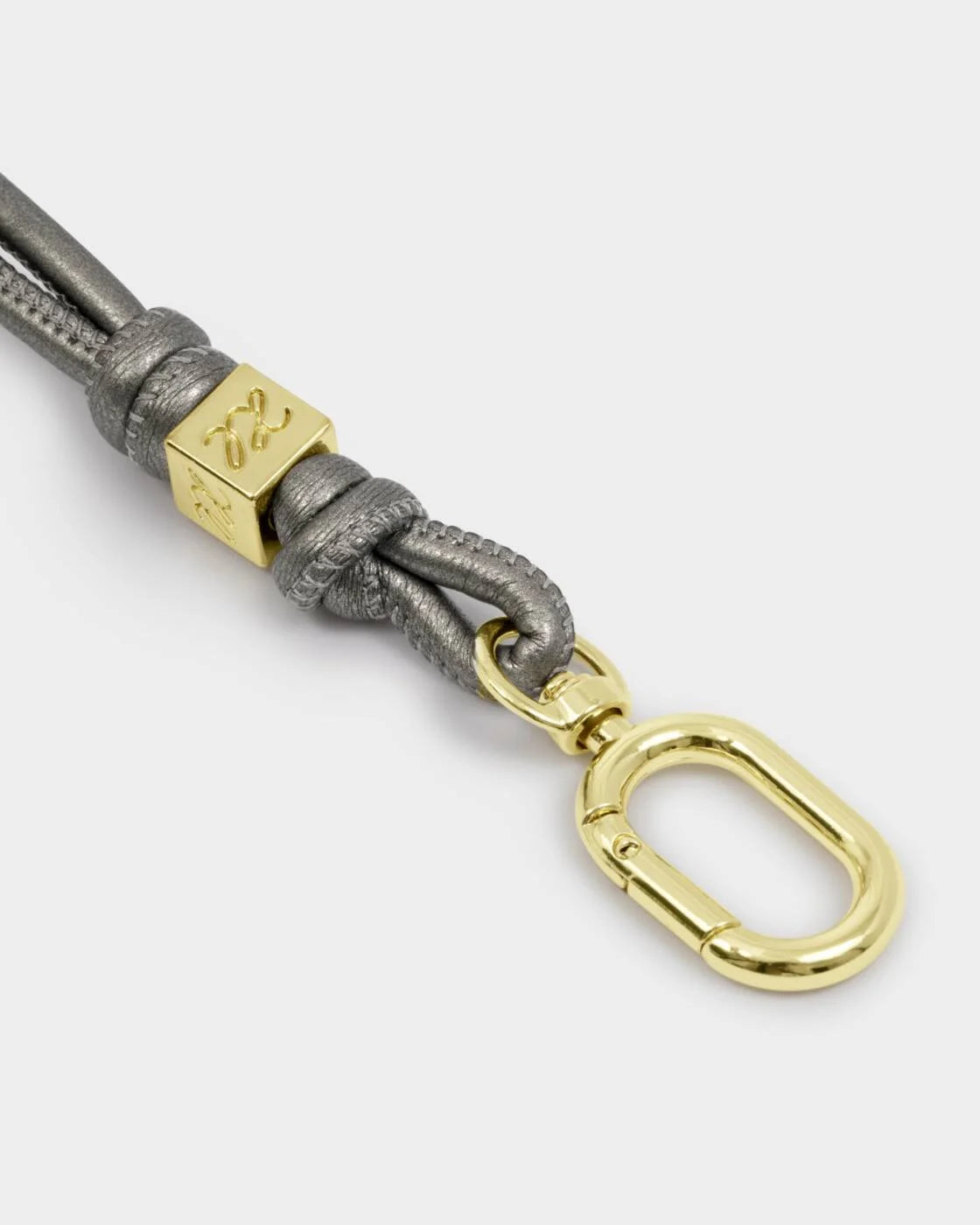 Katie Loxton Gia Charm Keyring Pewter