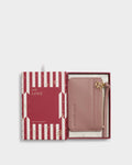 Katie Loxton Gift Boxed Coin & Cardholder Deep Rose