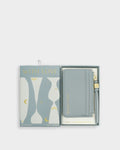Katie Loxton Gift Boxed Coin & Cardholder Duck Egg Blue