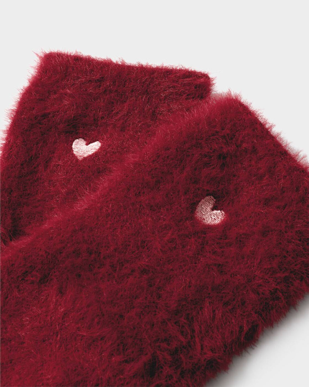 Katie Loxton Gift Boxed Duo Socks Cherry Fluffy Pink Sparkle One Size