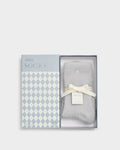 Katie Loxton Gift Boxed Fluffy Socks Star Pale Grey One Size