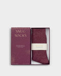 Katie Loxton Gift Boxed Sparkle Socks Cherry Red One Size