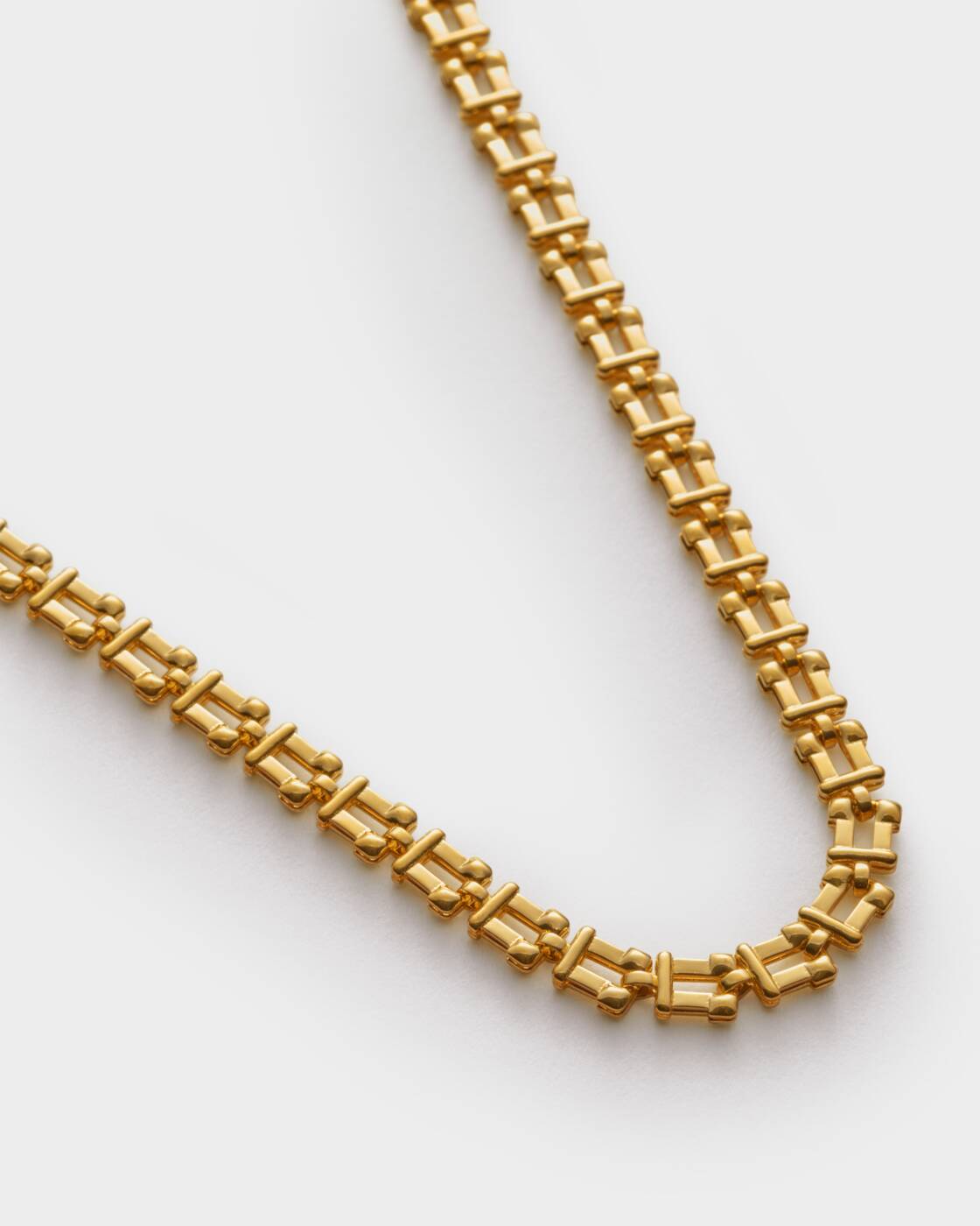 Katie Loxton Grecian Link Necklace Gold Coated