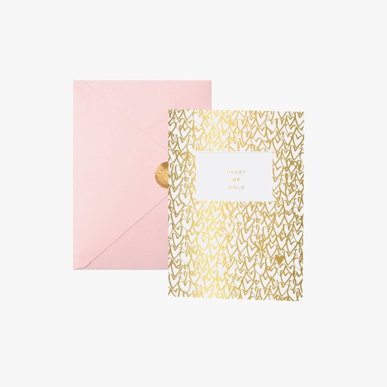 Katie Loxton Greetings Card Heart Of Gold A6