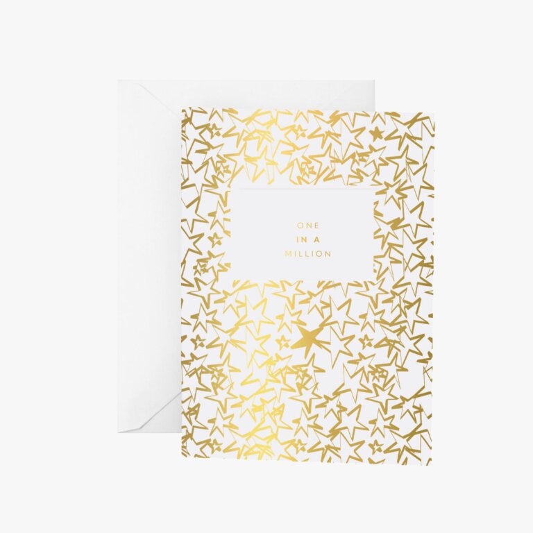 Katie Loxton Greetings Card One In A Million A6
