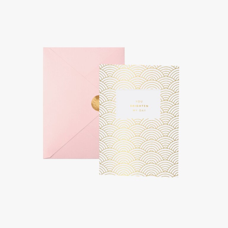 Katie Loxton Greetings Card You Brighten My Day A6