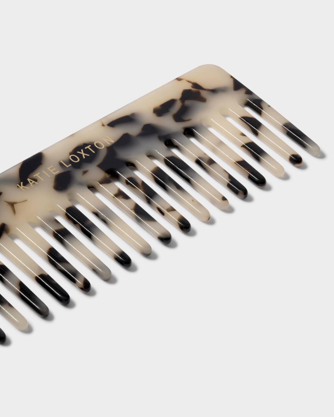 Katie Loxton Hair Comb And Case Pale Tortoiseshell