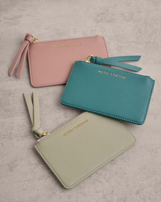 Katie Loxton Hallie Coin And Cardholder Green Mist