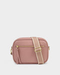 Katie Loxton Hallie Crossbody Bag Pink Heather