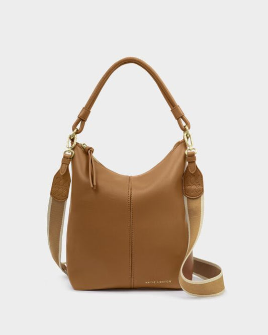 Katie Loxton Hallie Satchel Bag Caramel