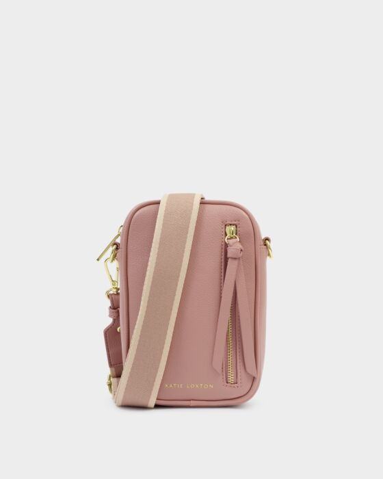 Katie Loxton Hallie Small Crossbody Bag Pink Heather