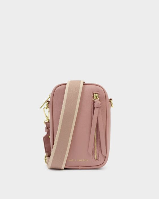 Katie Loxton Hallie Small Crossbody Bag Pink Heather