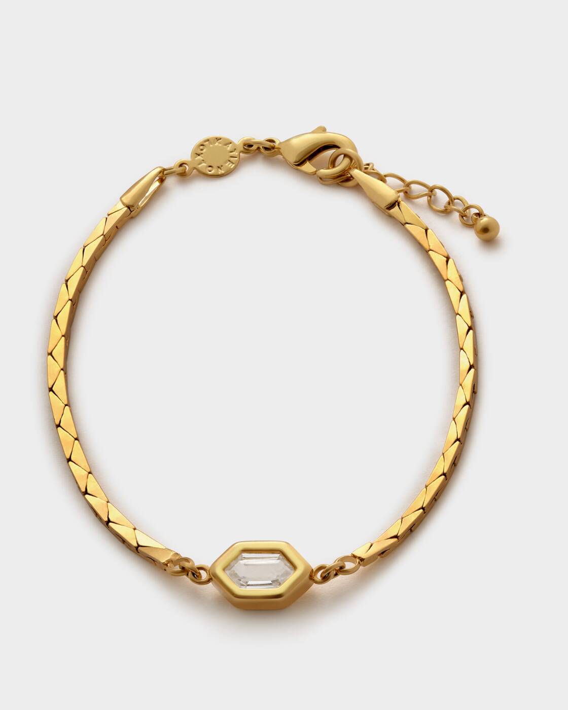 Katie Loxton Harlequin Bracelet Gold Coated