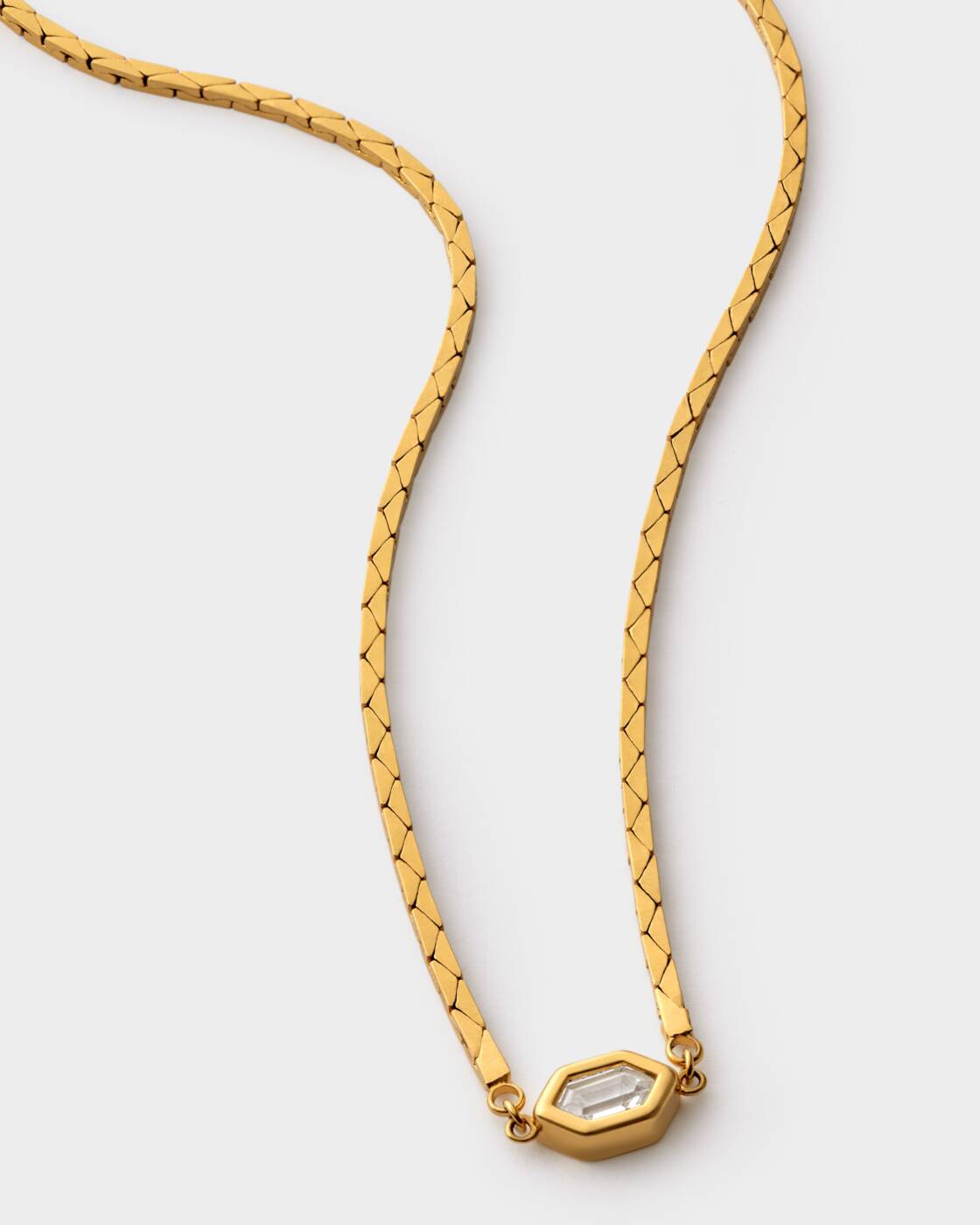 Katie Loxton Harlequin Necklace Gold Coated